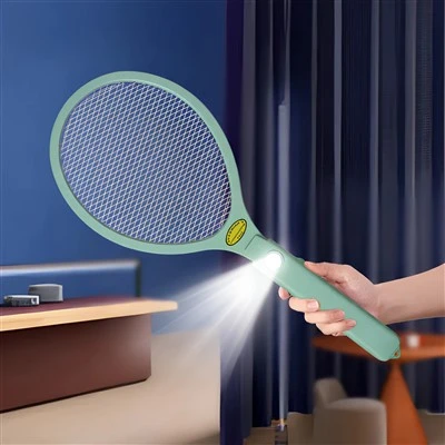 TW-05 Ladattava Sähköinen Mosquito Swatter|6000V Mosquito Zapper LED-valolla